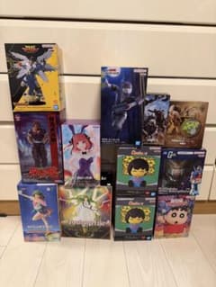 モンハン&ガンダム&デジモン等ゲーム系プライズ&フィギュア多め12点セット