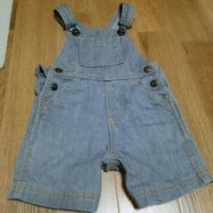PETIT BATEAU☆オーバーオール グレーのサムネイル