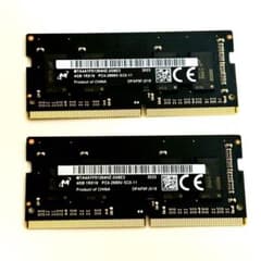 Micron DDR4 4GB 2666MHz×2枚 PC用メモリ - メルカリ