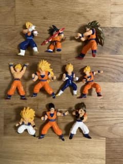 ドラゴンボール 旧HG1995 ガチャガチャフィギュア 10点セット - メルカリ