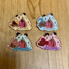 東京ディズニーリゾート 40周年 ピンバッジ 4個セット - メルカリ