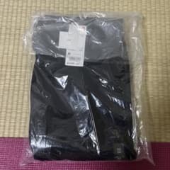 ユニクロ　ボアスウェットパンツ　ブラックのサムネイル