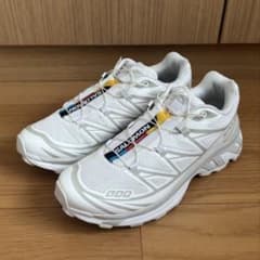 美品】Salomon XT 6 白 25cm 完売品 emmi スニーカー - メルカリ
