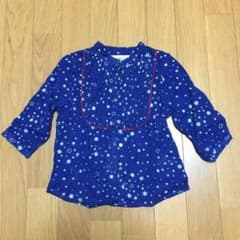 美品☆ゴートゥーハリウッド 星柄シャツ110のサムネイル
