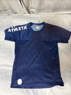 【ATHLETA】 プラクティスシャツ ネイビー Mサイズのサムネイル