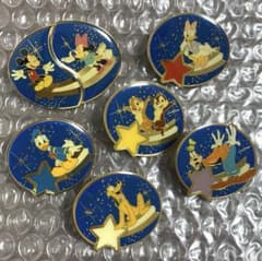 ディズニー ピンバッジ ピンバッチ ディズニーストア 七夕（7点セット