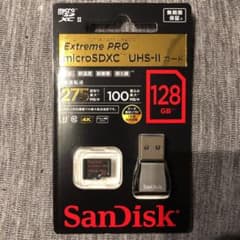 ★GW最終値引き★ 4K対応 SanDisk microSDXC 128GBのサムネイル