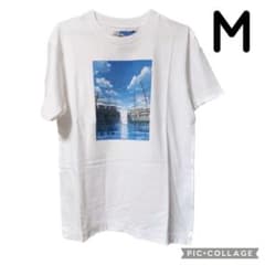 ◇ 유니클로 신카이 마코토 T 셔츠 UT 반소매 참새의 단단히 화이트 M.