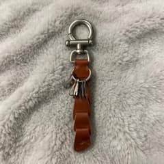 【美品】LIDNM Llife 本革キーホルダー ブラウン 多連フックのサムネイル