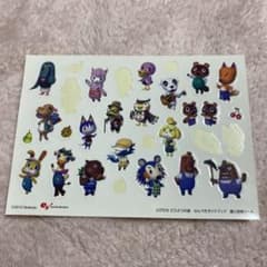 とびだせ どうぶつの森 ステッカー　シール　平成女児　あつ森のサムネイル