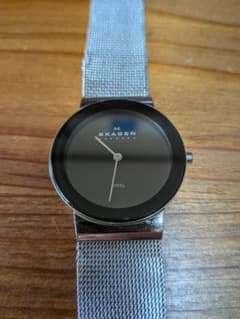 希少品】SKAGEN クォーツ 腕時計 ブラック 358LSSB - メルカリ
