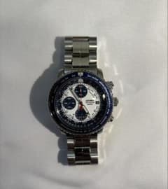 希少】SEIKO 7T62-0EB0 白青パンダ 200m - メルカリ