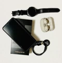 ＜さと様専用＞Galaxy S21 SCG09 + Galaxy Watch3のサムネイル