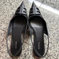 balenciaga バレンシアガ BB ロゴ フラットシューズ サンダル 37