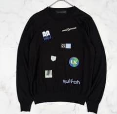 ✨美品✨ ルイヴィトン 19AW マルチワッペンエンブロイダリー 黒M 