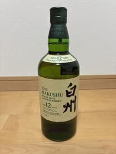 ☆未開栓☆ サントリー 白州 12年 シングルモルトウイスキー - メルカリ