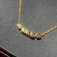 PRADA ネックレス 新作❤︎使用着用回数2回美品 - メルカリ