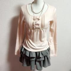 y2k 平成 姫ギャル リボン ニット トップス - メルカリ