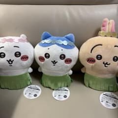 영화 치이카와 인어 섬의 비밀 섬에 오신 것을 환영합니다 봉제 인형 치이카와 하치와레 토끼