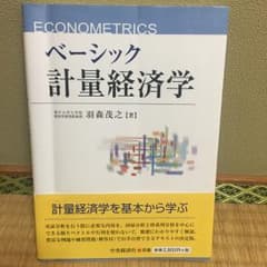 ベーシック計量経済学/羽森 茂之のサムネイル