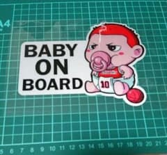 baby on board ステッカー 桜木花道のサムネイル