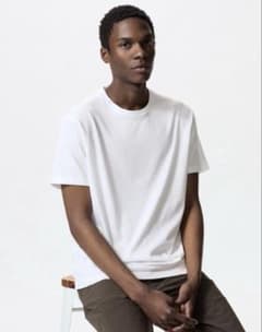 ユニクロ ドライカラークルーネックTシャツ L ホワイト 3枚セット