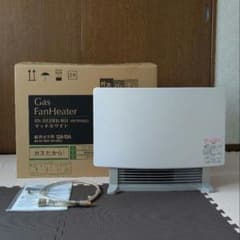 エコメルカリ便！東京ガス リンナイ ガスファンヒーター RN-B935FH-WH