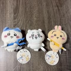 치이카와 울고 있는 치이카와 토벌 마스코트 꿀벌&토끼
