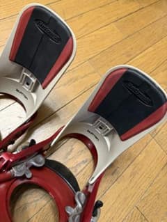 Burton スノーボード ビンディング レッド/ホワイト スノボ バートン