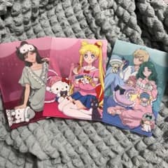 美少女戦士セーラームーン サンリオ クリアファイル 3枚セット　A5サイズのサムネイル