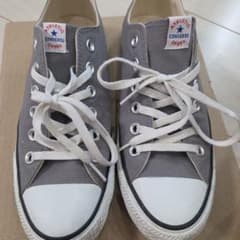 Converse ローカットスニーカー グレー　24.5cmのサムネイル
