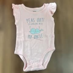 Carter's ロンパース ピンク ボディスーツ uncle 赤ちゃんのサムネイル