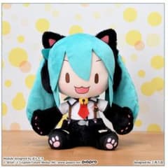 A*i님 하츠네 미쿠 냥코 푹신푹신 LL 봉제인형 ProjectDIVA