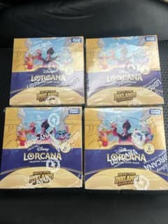 ディズニー ロルカナ インクランド探訪 ブースターボックス 4BOX未開封