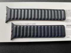 【美品】Apple純正 レザーリンク ミッドナイト 41mmのサムネイル