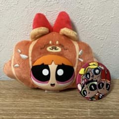 パワーパフガールズ 缶バッチ ブロッサム ぬいぐるみチェーン セットのサムネイル