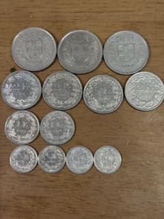スイスフラン硬貨 27フラン分 13枚セット - メルカリ