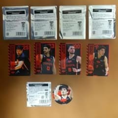 アルバルク東京 選手カード バッジセット カフェ GIGO Bリーグ