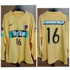 ナイキ 鹿島アントラーズ #16 GKユニフォーム 2008 ユース支給品モデル