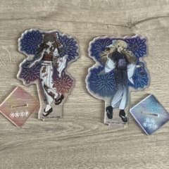 東方project　ダイソーアクリルフィギュア　博麗霊夢/霧雨魔理沙のサムネイル