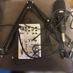 YAMAHA AG03 MK2 アームスタンド コンデンサーマイク ミキサー - メルカリ