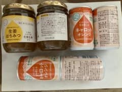 ワタミ 株主優待 生姜はちみつ ２個　キャロットオレンジ　４本　ワタミファームのサムネイル