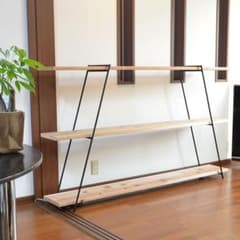 13㎜鉄筋アイアンシェルフ 陳列棚 店舗什器 棚 店舗用品 ディスプレイ