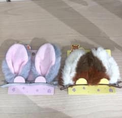 해외 한정 줌 피어 닉 & 주디 헤어 클립 세트