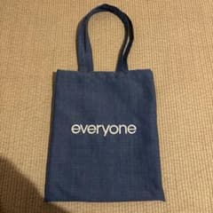 everyone トートバッグ ブルー 新宿伊勢丹限定 - メルカリ