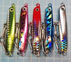 セール ヒラメ用メタルジグ32g 5個セット - メルカリ