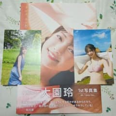櫻坂46 大園玲1st写真集 半分光、半分影 ポストカード2枚付き 初版