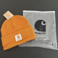Carhartt マスタード ニット帽のサムネイル