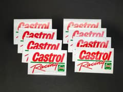 お買い得　Castrol Racing ステッカー 8枚セットのサムネイル