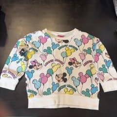 Disney 미키 & 미니 풍선 무늬 트레이너 100cm